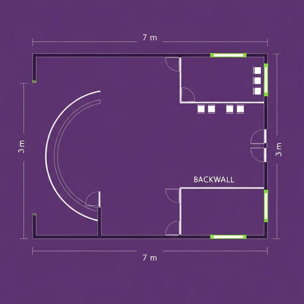 Planta - Layout 7x3m